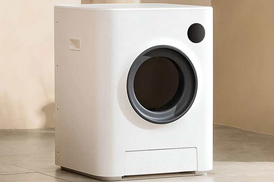 automatic litter box enclosure